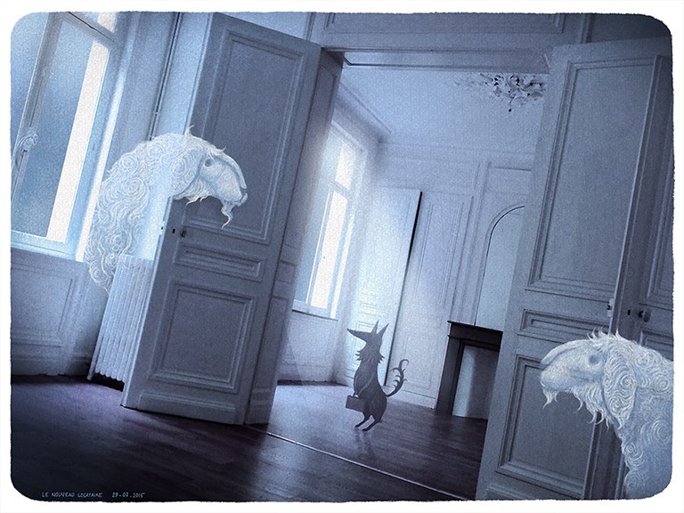 Franck Dion ghosts sheep wolf